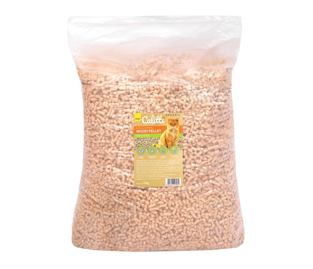 Calitti Wood Pellet żwirek drewniany 15 kg - 1600078 - zdjęcie